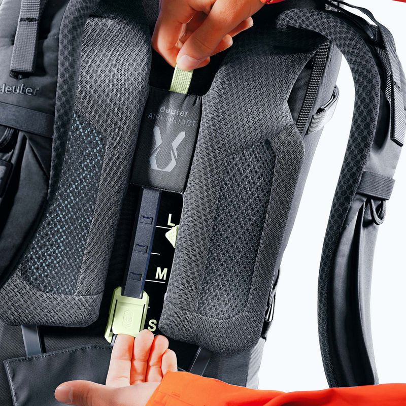 Trekking backpack deuter Aircontact Core 50 + 10 l black 9