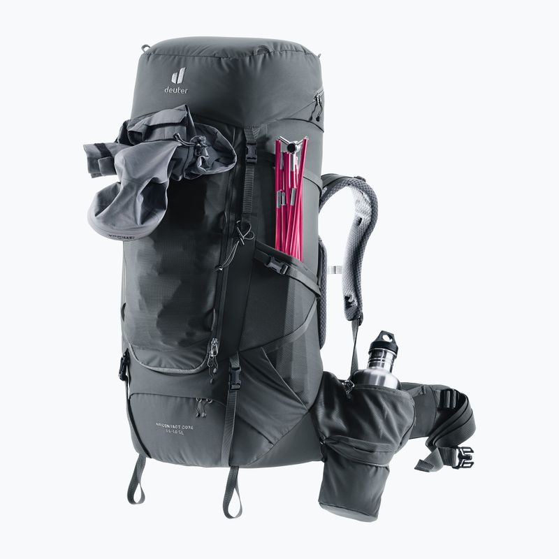 Trekking backpack deuter Aircontact Core 55 + 10 l SL graphite 6