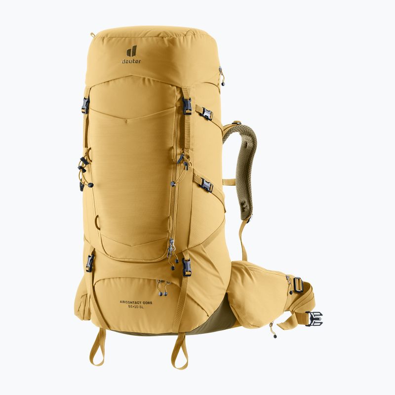 Women's trekking backpack deuter Aircontact Core 55 + 10 l SL savanna/nori 2