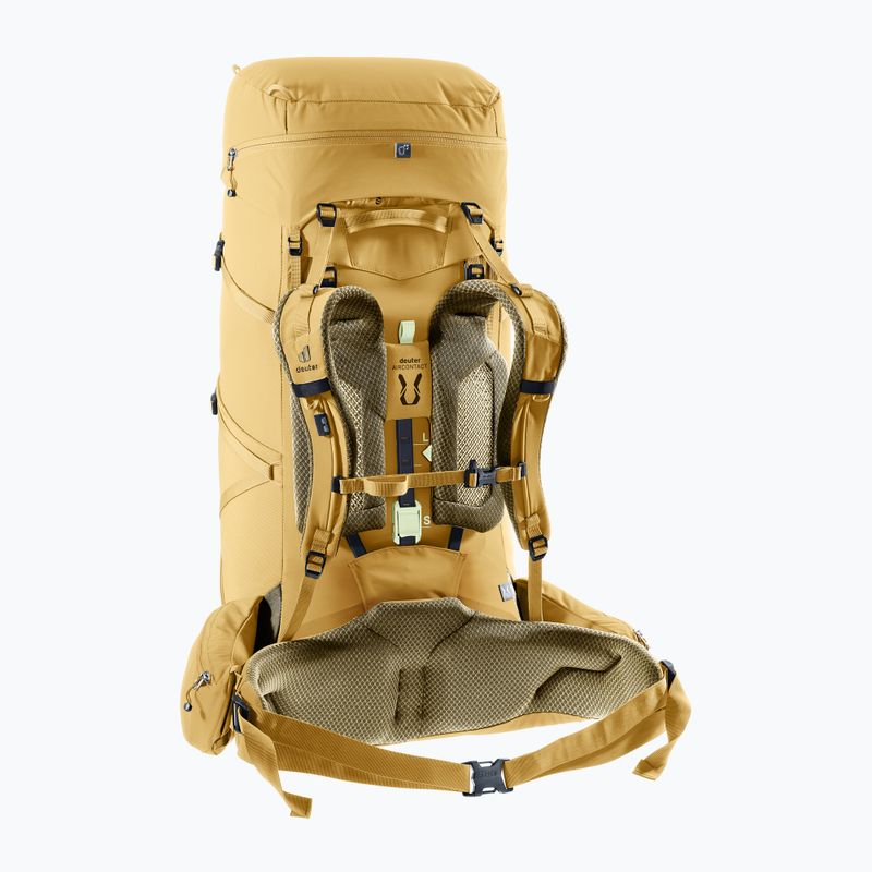 Women's trekking backpack deuter Aircontact Core 55 + 10 l SL savanna/nori 4