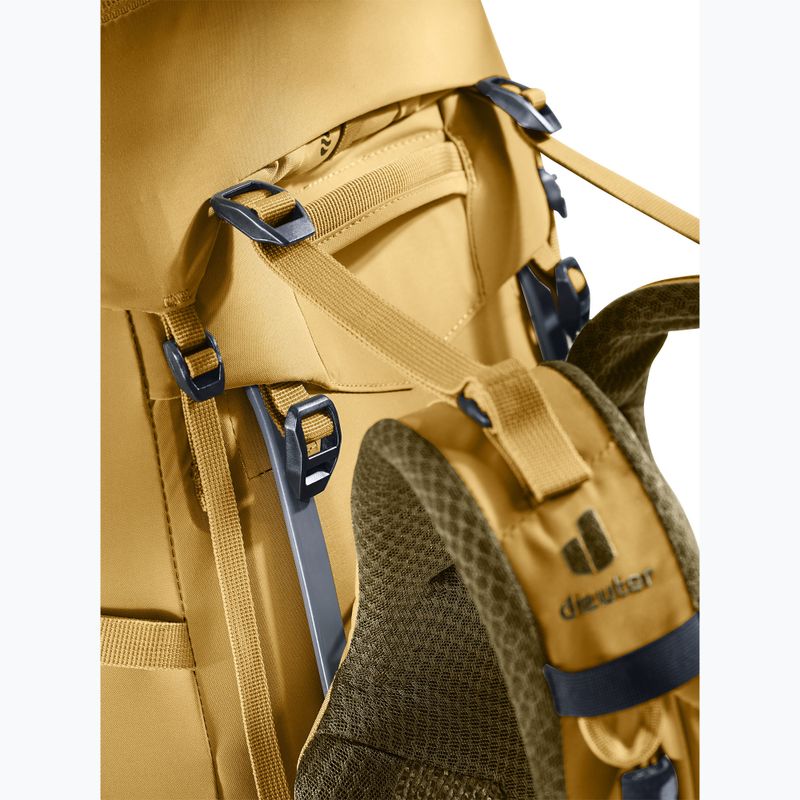 Trekking backpack deuter Aircontact Core 55 + 10 l SL savanna/nori 10