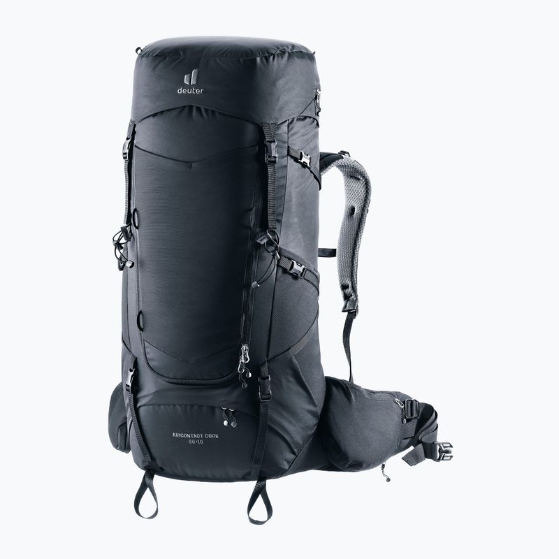 Trekking backpack deuter Aircontact Core 60 + 10 l black 2