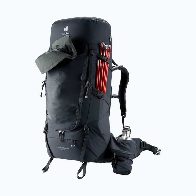 Trekking backpack deuter Aircontact Core 60 + 10 l black 7