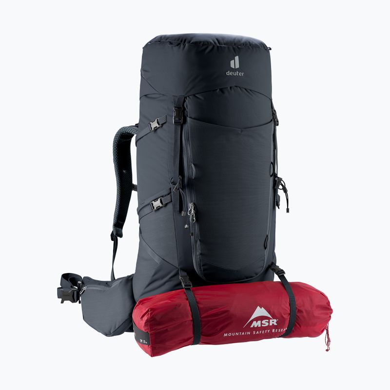 Trekking backpack deuter Aircontact Core 60 + 10 l black 8