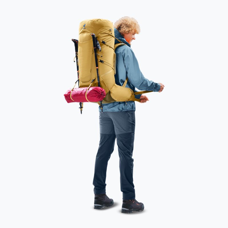 Trekking backpack deuter Aircontact Core 60 + 10 l savanna/nori 14
