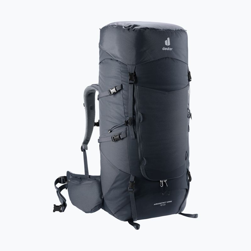 Trekking backpack deuter Aircontact Core 70 + 10 l black 2