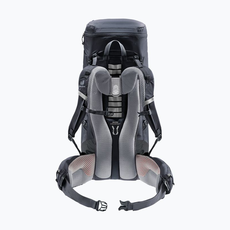 Trekking backpack deuter Aircontact Lite 40 + 10 l black/graphite 3