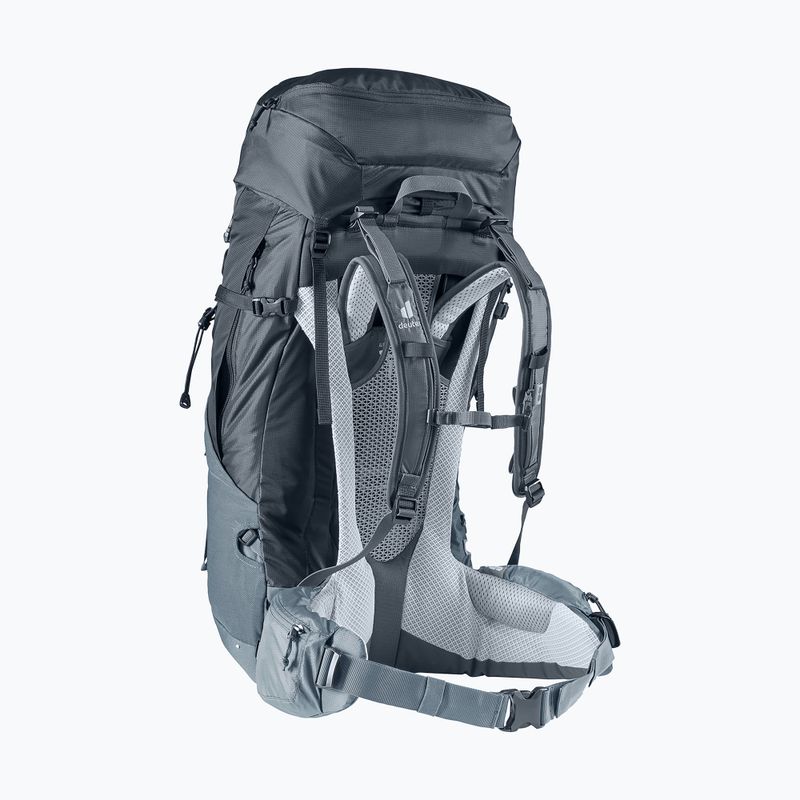 Trekking backpack deuter Aircontact Lite 40 + 10 l black/graphite 4