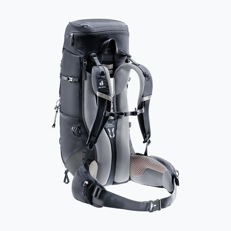 Trekking backpack deuter Aircontact Lite 40 + 10 l black/graphite 5