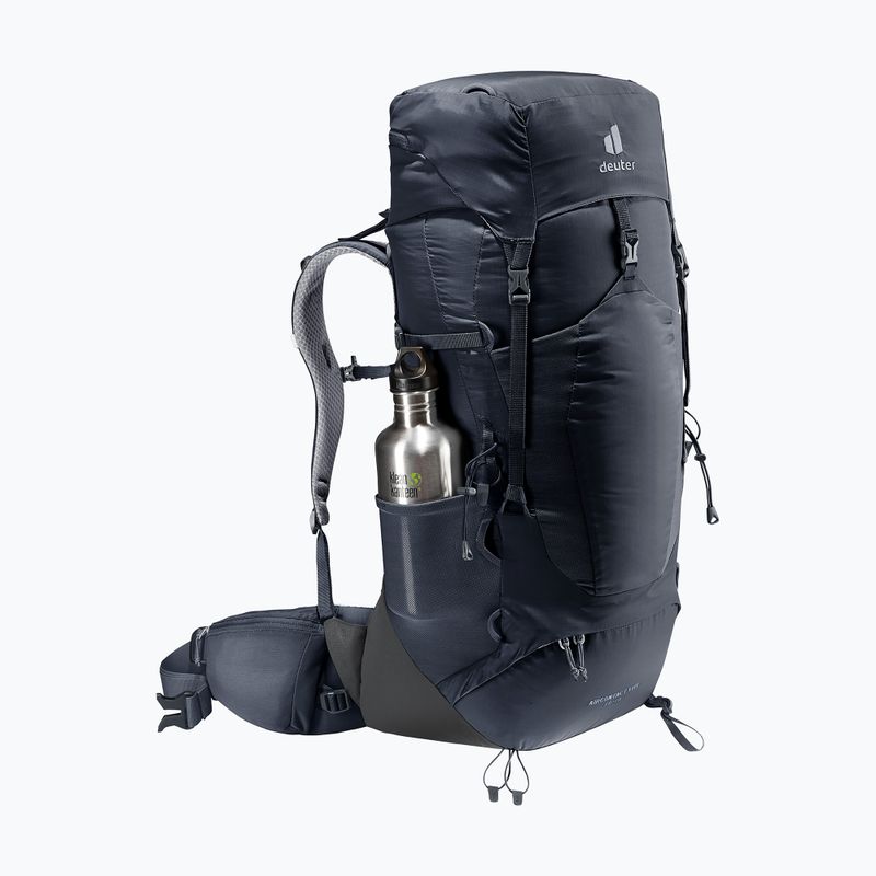 Trekking backpack deuter Aircontact Lite 40 + 10 l black/graphite 8