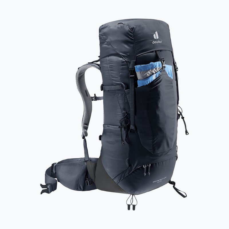 Trekking backpack deuter Aircontact Lite 40 + 10 l black/graphite 9