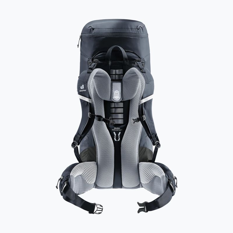 Trekking backpack deuter Aircontact Lite 50 + 10 l black/graphite 2
