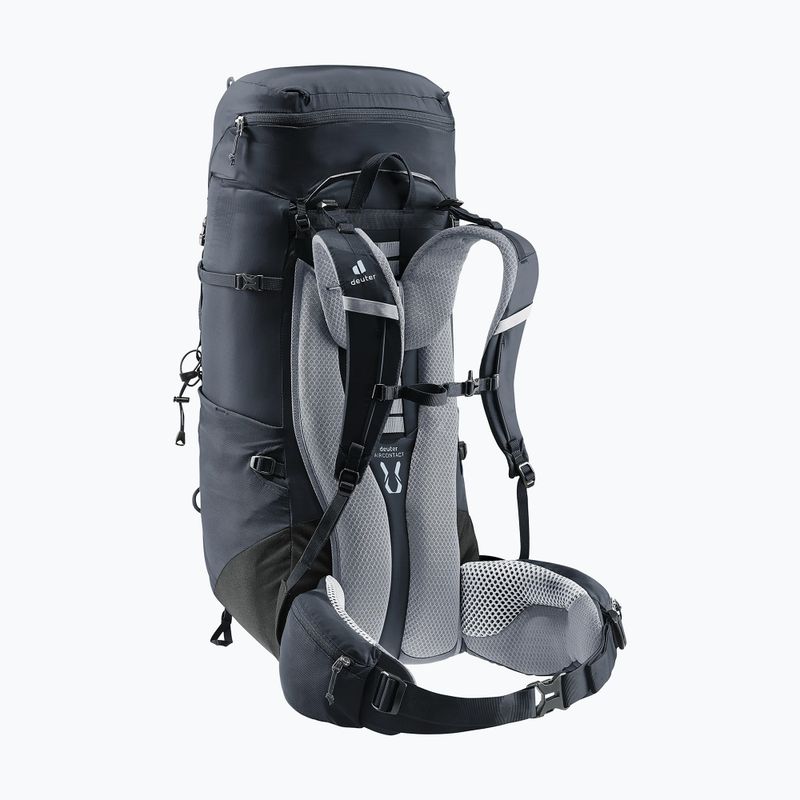 Trekking backpack deuter Aircontact Lite 50 + 10 l black/graphite 5