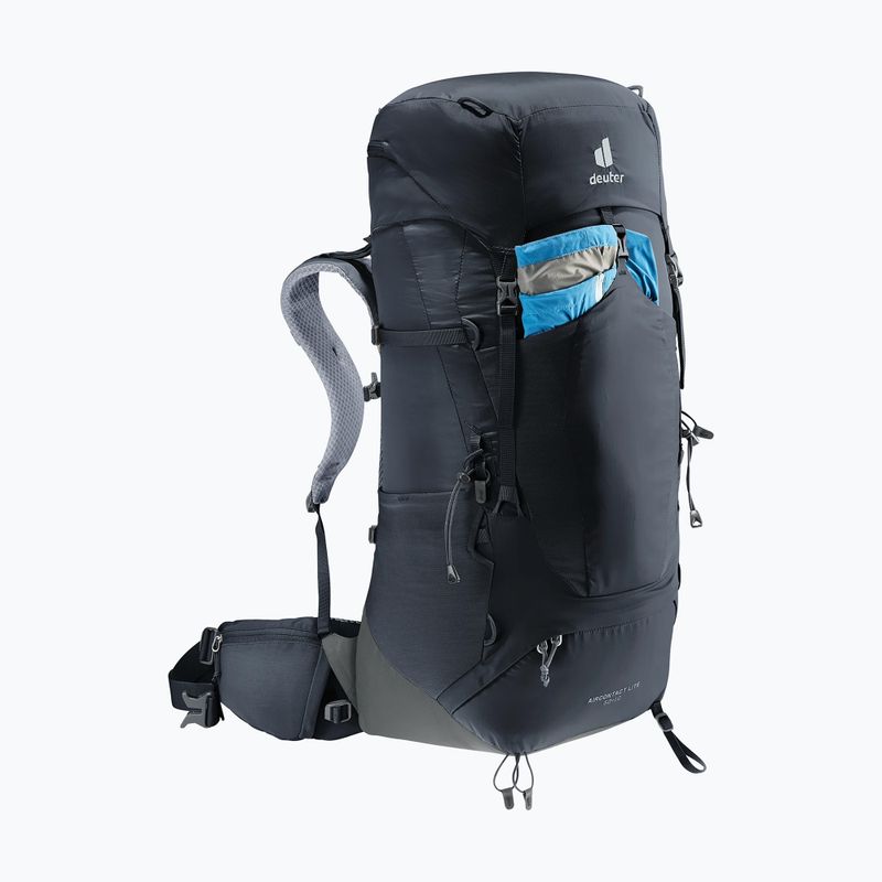 Trekking backpack deuter Aircontact Lite 50 + 10 l black/graphite 9