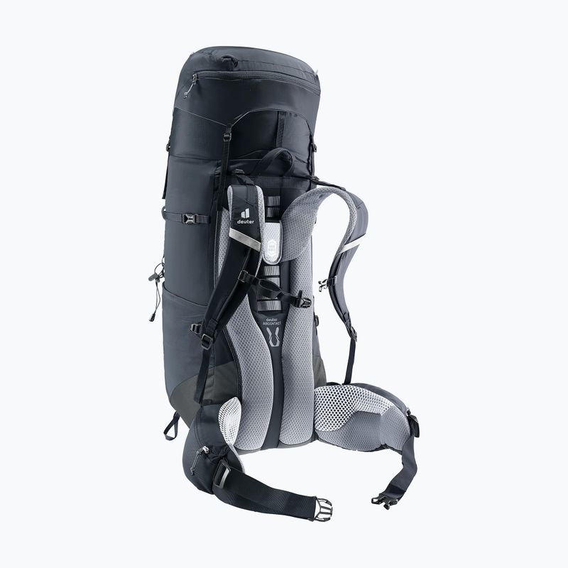 Trekking backpack deuter Aircontact Lite 50 + 10 l black/graphite 11