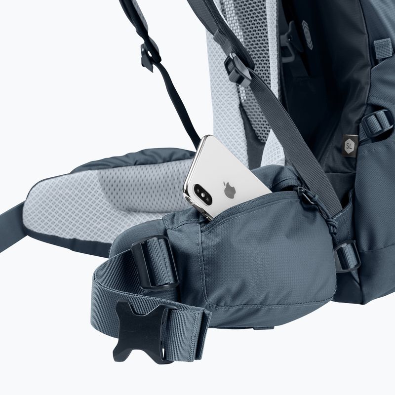 Trekking backpack deuter Aircontact Lite 50 + 10 l black/graphite 12