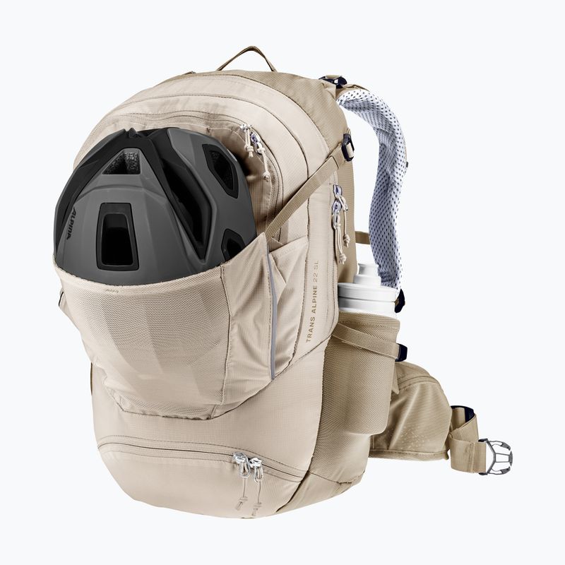 Cycling backpack damski deuter Trans Alpine 22 l SL alu/greystone 7