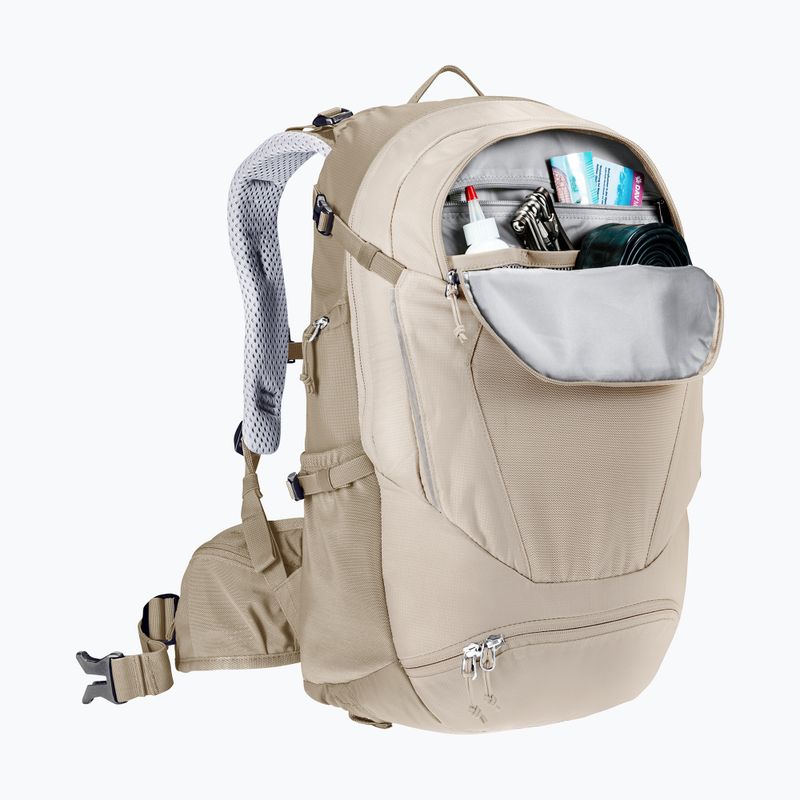 Cycling backpack damski deuter Trans Alpine 22 l SL alu/greystone 8