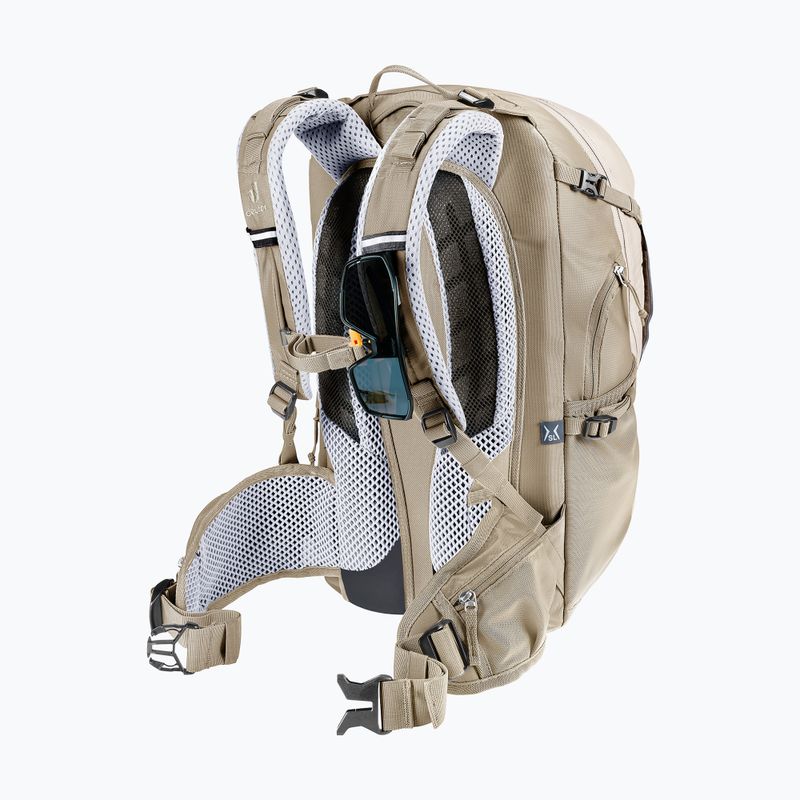 Cycling backpack damski deuter Trans Alpine 22 l SL alu/greystone 11