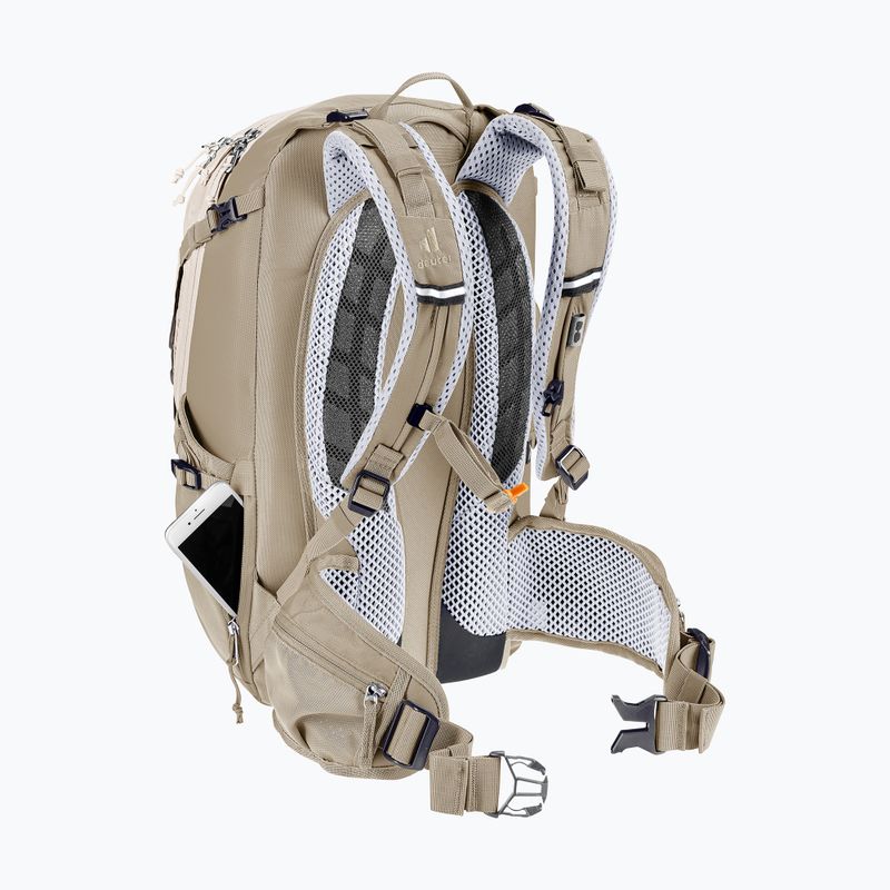 Cycling backpack damski deuter Trans Alpine 22 l SL alu/greystone 12