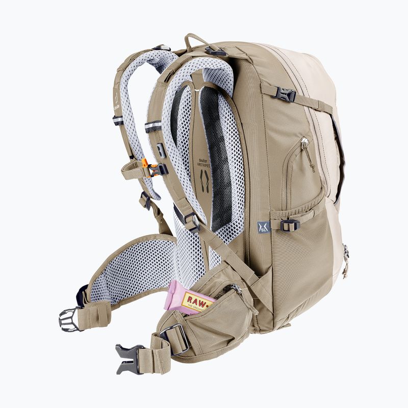 Cycling backpack damski deuter Trans Alpine 22 l SL alu/greystone 13