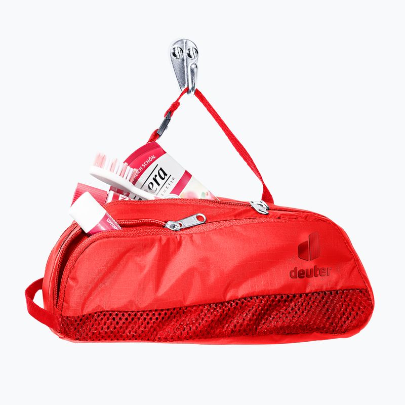 Travel washbag Deuter Wash Bag Tour II poppy/crimson 2