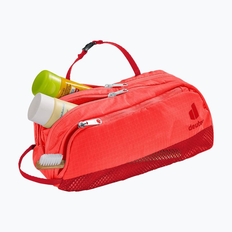 Travel washbag Deuter Wash Bag Tour III poppy/crimson 2