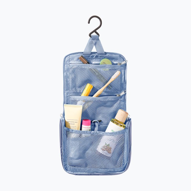 Travel washbag Deuter Wash Center Lite I polar/bluejay 2
