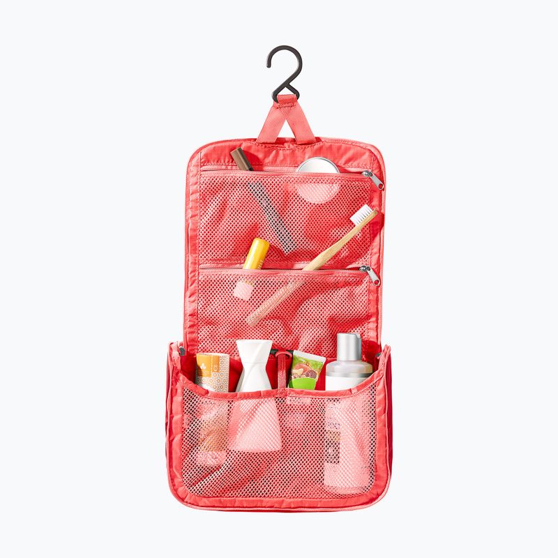Travel washbag Deuter Wash Center Lite II poppy/crimson 2