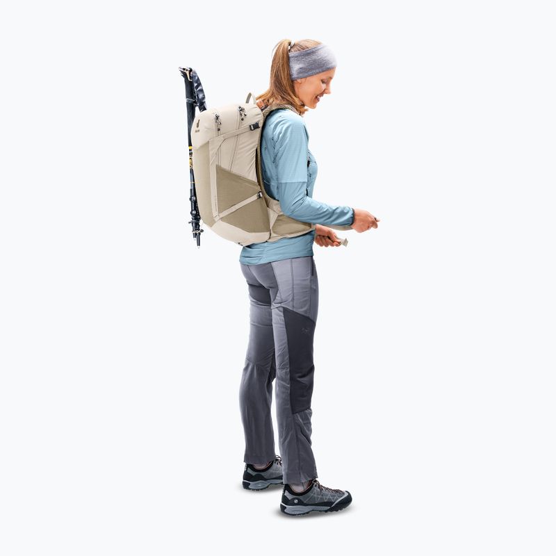 Hiking backpack deuter Futura 25 l SL greystone/alu 9