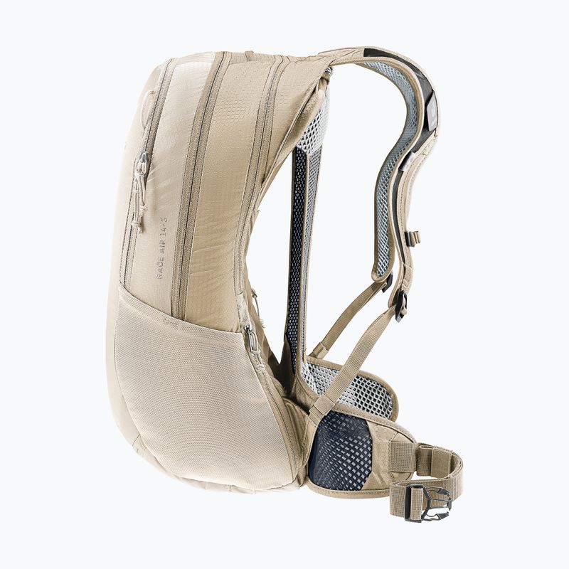 Cycling backpack deuter Race Air 14 + 3 l alu/greystone 6