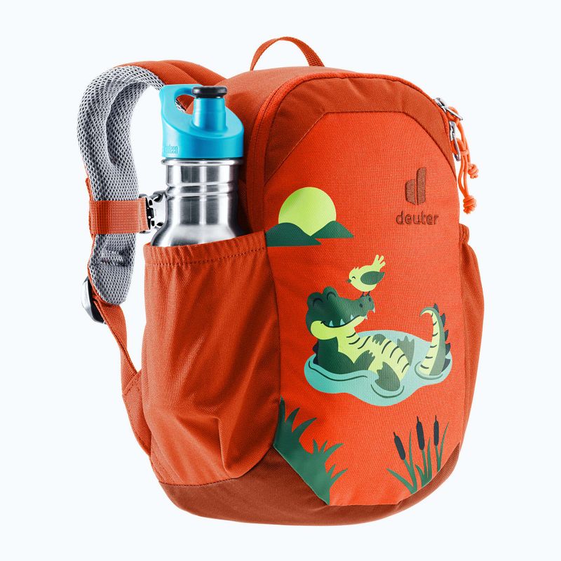 Children's hiking backpack deuter Pico flame/brick 3