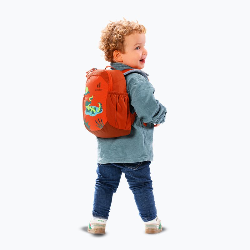 Children's hiking backpack deuter Pico flame/brick 7