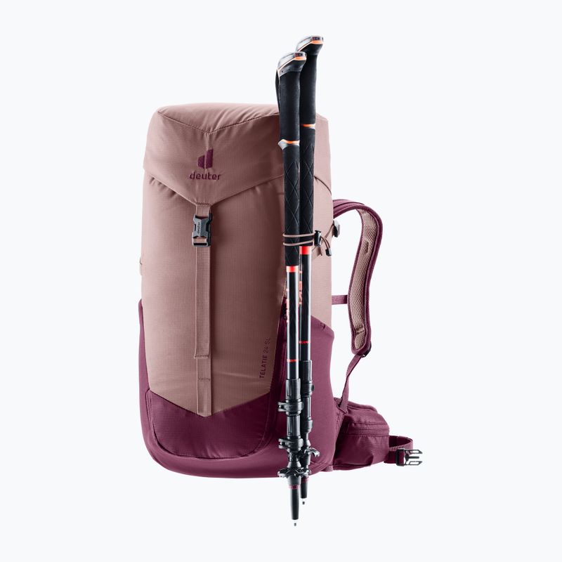 Hiking backpack deuter Telatie 24 l SL ashrose/cassis 7