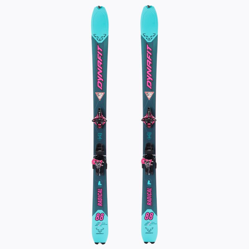 Women's DYNAFIT Radical 88 W Ski Set blue 08-0000048281