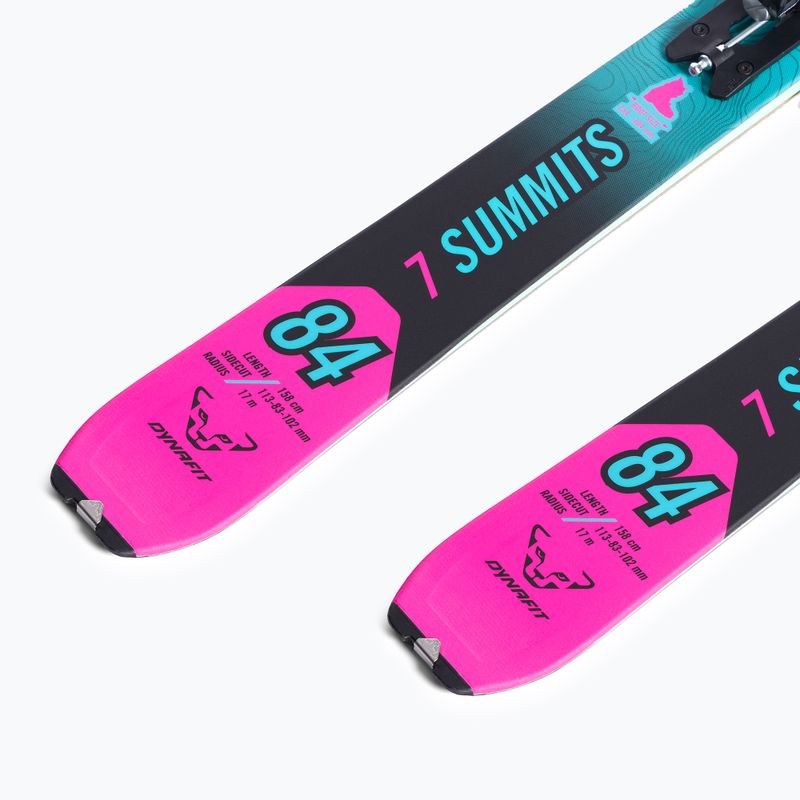 Women's DYNAFIT Seven Summits W + Ski Set blue-pink 08-0000048495 skis 9