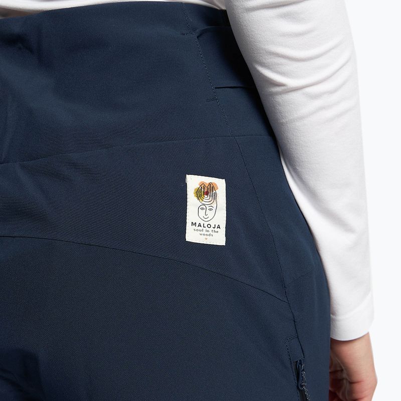 Maloja WaldbieneM women's ski trousers navy blue 32106-1-8325 6