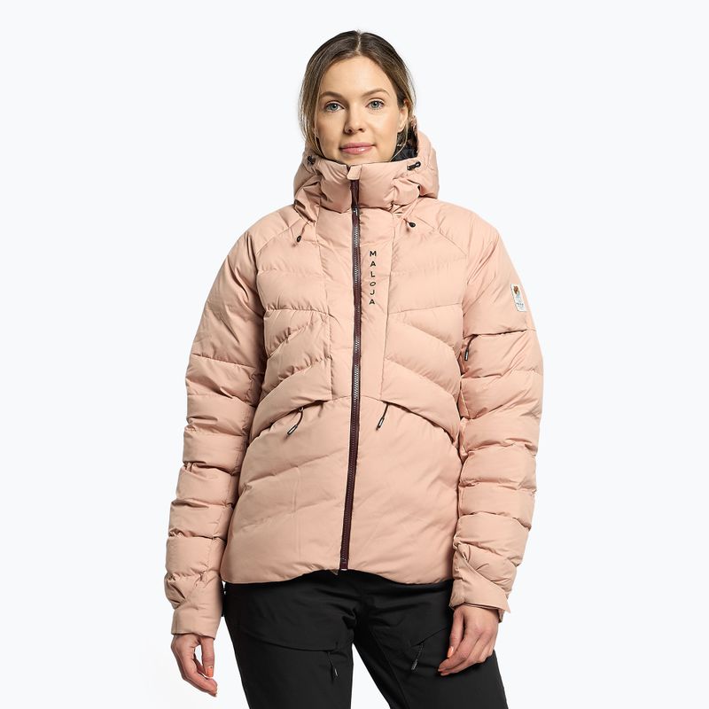 Women's ski jacket Maloja W'S WaldkauzM beige 32103-1-8471
