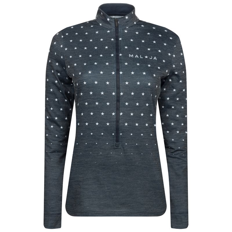 Women's ski sweatshirt Maloja CopperbeechM navy blue 32124-1-8325 8