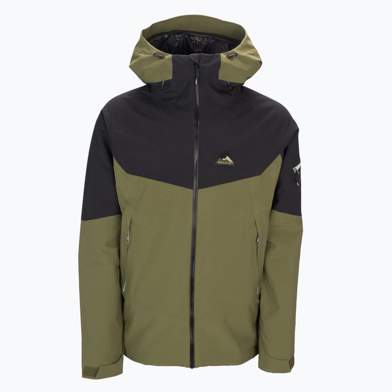 Maloja M'S HallimaschM men's ski jacket green 32205-1-0560