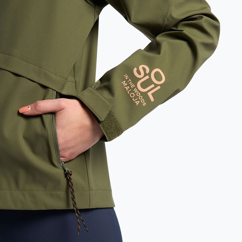 Women's softshell jacket Maloja W'S KranzmoosM green 32145-1-0560 10