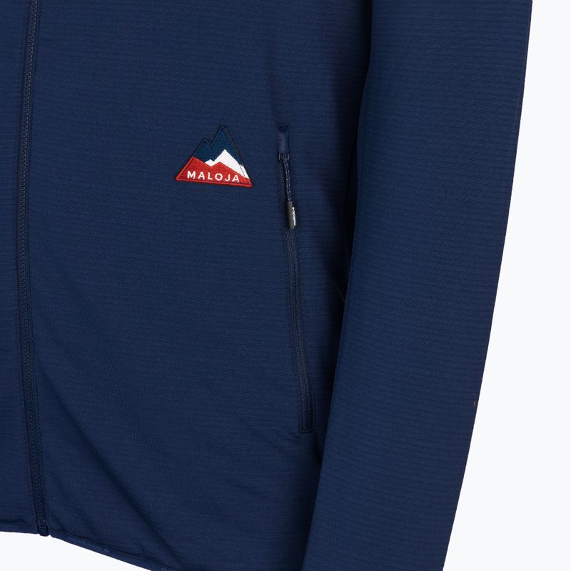 Maloja M'S MoosM men's ski sweatshirt navy blue 32253-1-8325 3