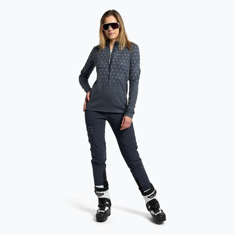 Women's ski trousers Maloja W'S HeatherM blue 32112 1 8325 2