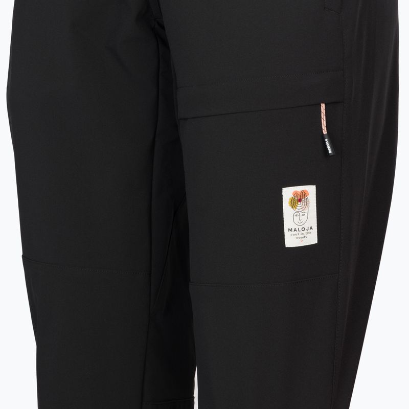 Women's softshell trousers Maloja W'S DachsM black 32146 1 0817 3