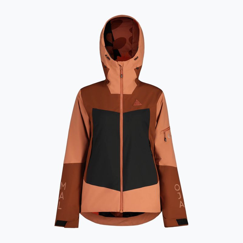 Women's ski jacket Maloja BuchfinkM orange 34105 8