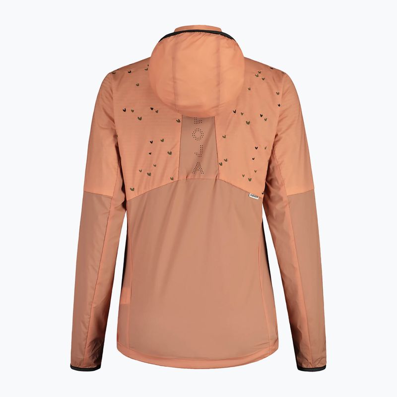 Maloja women's hybrid jacket WinterflowerM rosewood 2