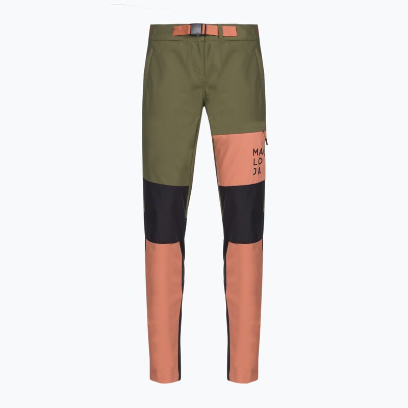 Women's softshell trousers Maloja DachsM green 34148-1-0560