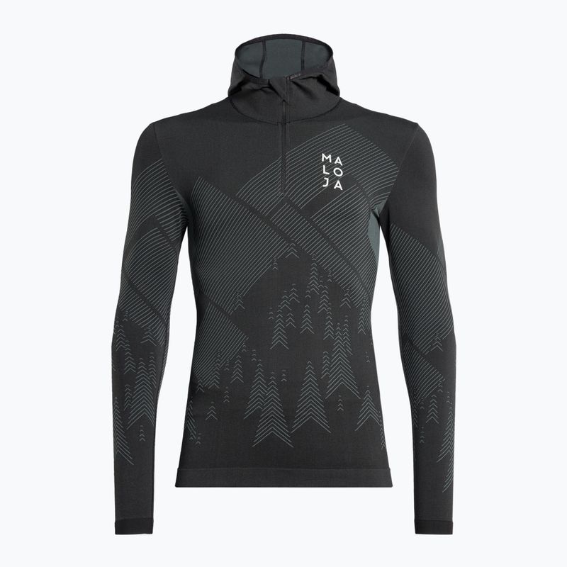 Men's ski sweatshirt Maloja MauerseglerM grey 34221-1-0817