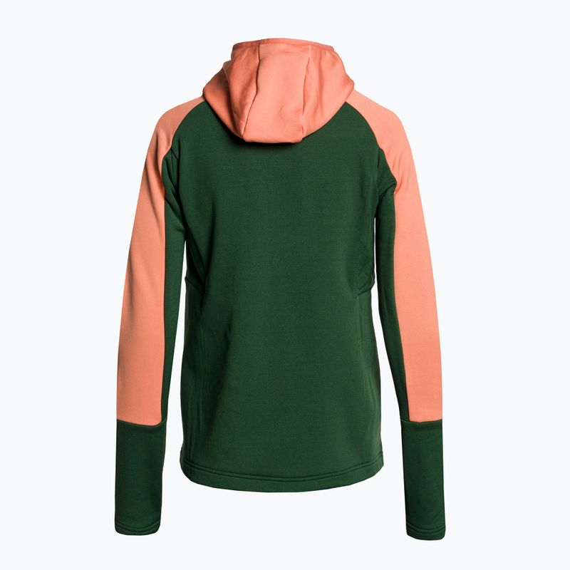 Women's trekking sweatshirt Maloja DuronM green 35108 2