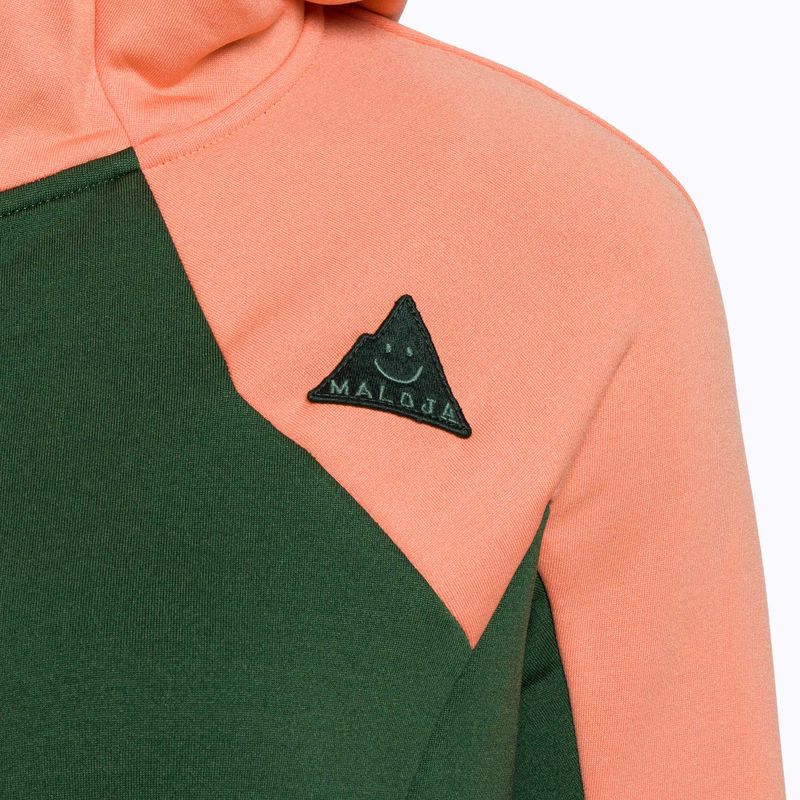 Women's trekking sweatshirt Maloja DuronM green 35108 3